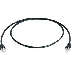 Telegaertner Telegärtner Telegartner MP8 FS 500 - Patch- Cable - RJ- 45 (M) - RJ- 45 (M) - 25cm - SFTP - CAT 6a - black (L00000A0235)