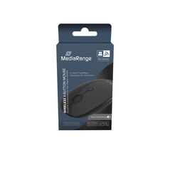 MediaRange Optical 4-Button Wireless Mouse, Scroll-Wheel, 1.000 - 2.400 dpi, Black (MROS268) έως 12 άτοκες Δόσεις