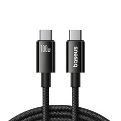 Baseus Cable USB Tungsten Gold USB-C to USB-C 100W 1,5m black (P10319800111-00) (BASP10319800111-00) έως 12 άτοκες Δόσεις