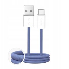 Καλώδιο Puro Fabrik 2.0 10W USB-A - USB-C με πλέξη 1,5 μ - μπλε
