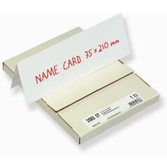 Bantex 100400217, Λευκό, Χαρτόνι, 210 mm, 75 mm, 50 τεμ.