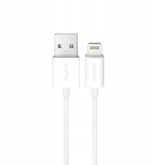 Καλώδιο Puro TPE 12W USB-A - Lightning 2m - λευκό