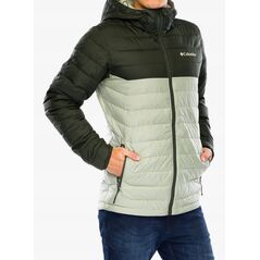 Μπουφάν Columbia Powder Lite II Hooded Jacket - safari/greenscape