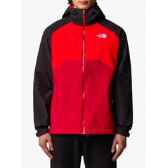Αδιάβροχο μπουφάν The North Face Stratos Jacket - garnet red/high risk red