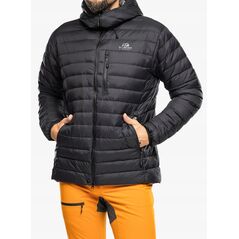 Μπουφάν με πούπουλα Mountain Equipment Earthrise Hooded Jacket - μαύρο/μαύρο