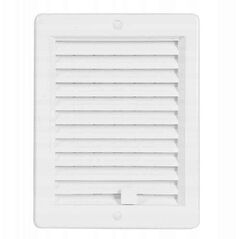 Πλαστική γρίλια εξαερισμού VM150200, 150 x 200 mm, με κάλυμμα