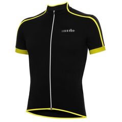 Koszulka rowerowa zeroRH+ Prime BLACK-BLACK-YELLOW FLUO - XL