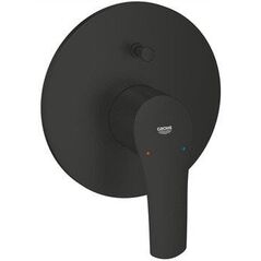 Grohe μπαταρία μπάνιου Eurosmart μαύρο ματ 194502433