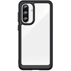 Θήκη Outer Space Case για Samsung Galaxy A36 με ελαστικό πλαίσιο - μαύρο