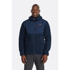 Kurtka polarowa Rab Outpost Hoody - deep ink