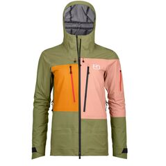 Γυναικείο μπουφάν σκι Ortovox 3L Deep Shell Jacket - wild herbs