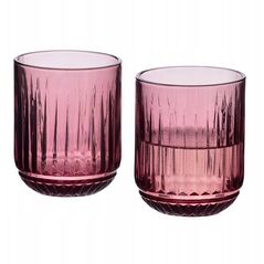 ELISE PURPLE Σετ 4 ποτήρια 260ml7,5x9,4cm