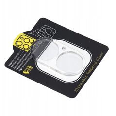 5D Full Glue Tempered Glass για την κάμερα - για iPhone 16 Plus Διαφανές