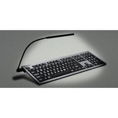 Logickeyboard LL-BLACK, Λάμπα, Μαύρο