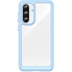 Θήκη Outer Space Case για Samsung Galaxy A36 με ελαστικό πλαίσιο - μπλε