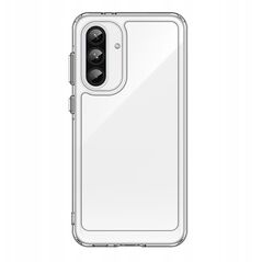 Θήκη Outer Space Case για Samsung Galaxy A36 με ελαστικό πλαίσιο - διαφανές