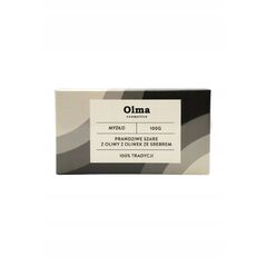 OLMA COSMETICS_Αληθινό γκρι σαπούνι από ελαιόλαδο με χρυσό 100g