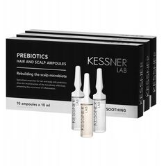 Σετ αμπούλων Kessner Lab: Προβιοτικό, Ενυδατικό, Καφεΐνη