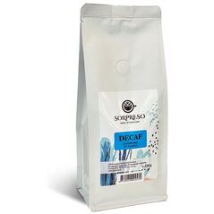 Κόκκοι καφέ χωρίς καφεΐνη SORPRESO Brazil Swiss water DECAF (250g)