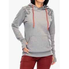 Γυναικεία μπλούζα με κουκούλα Ocun Hoodie - γκρι paloma/silverscone