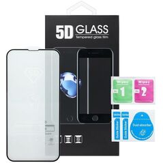 5D Full Glue Tempered Glass - για Motorola Edge 60 Fusion μαύρο