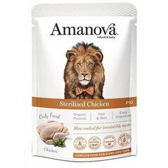 Amanova Κοτόπουλο Στειρωμένο σακουλάκι 85g