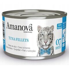 Φιλέτα τόνου Amanova Kot σε ζωμό κονσέρβα 70g