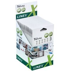 Linex 400098267, Λευκό, Τετράγωνο, 1.03 εκ, 0.4 χιλ, 72 γρ, 6 τεμ
