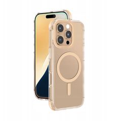 Θήκη σιλικόνης AMAZINGTHING Omni Mag Case για iPhone 16 Pro - ροζ χρυσό