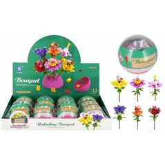KLOCKI KONSTR KWIAT 6CM 20-29EL Mega Creative MIX6 12/288