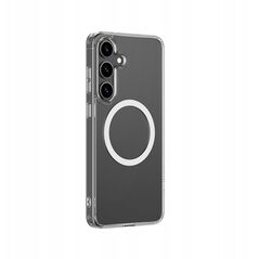 Θήκη σιλικόνης AMAZINGTHING Minimal Mag Case με μαγνητικό δακτύλιο για Samsung Galaxy S25+ - διαφανές
