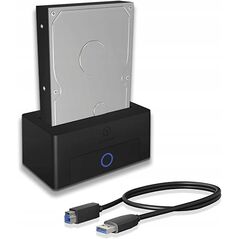 ICY BOX IB-1122-U3-B 1x SATA zu USB 3.2 Gen 1 schwarz
