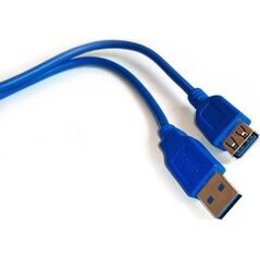 Kabel USB NB USB-A - USB-A 1.6 m Niebieski