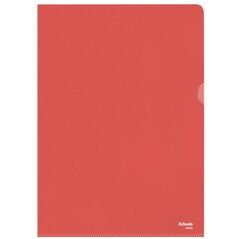 Esselte 54834, A4, Polypropylene (PP), Red, Portrait, 220 mm, 1 mm