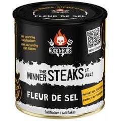 ROCK N RUBS - "Fleur de Sel" 220g MHD 07/27