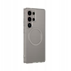 Θήκη σιλικόνης AMAZINGTHING Minimal Mag Case με μαγνητικό δακτύλιο για Samsung Galaxy S25 Ultra - γκρι