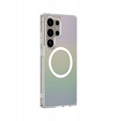 Θήκη σιλικόνης AMAZINGTHING Minimal Mag Case με μαγνητικό δακτύλιο για Samsung Galaxy S25 Ultra - ιριδίζον