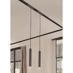 Azzardo Lampa do systemu szynowego sufitowa tuba Kerry AZ5186 LED 10W 1-faz czarna