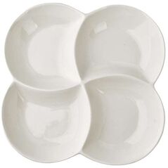 BASIC Σκεύος 4 διαμερίσματα 22x22x3cm