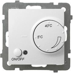 Ospel Regulator temperatury AS z czujnikiem podpodłogowym biały (RTP-1G/m/00)