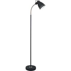 Lampa podłogowa Italux Lampa podłogowa czarna Italux Fastello ML-HN3093-BK+S.NICK