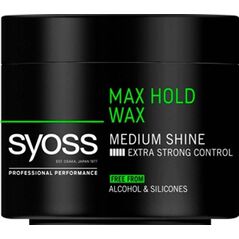 Syoss SYOSS_Max Hold Wax Medium Shine wosk stylizujący do włosów 150ml