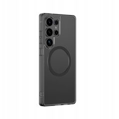 Θήκη σιλικόνης AMAZINGTHING Minimal Mag Case με μαγνητικό δακτύλιο για το Samsung Galaxy S25 Ultra - μαύρο