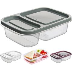 Orion Pojemnik DZIELONY do żywności, 2-częściowy, lunchbox, 0,75L