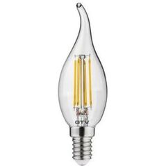 GTV Żarówka LED Filament C35L E14 4W 230V (LD-C35FL4-30L)