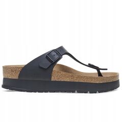 Birkenstock Papillio Gizeh Platform Vegan 1027367 Μαύρο 41