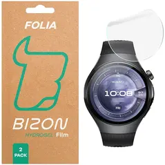 Folia hydrożelowa na ekran Bizon Glass Watch Hydrogel do Huawei Watch 5 46mm [2 PACK]