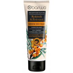 BARWA Receptury Natury Ενυδατική κρέμα χεριών - Ιπποφαές & Τζίνσενγκ 100 ml