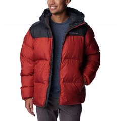 Columbia Puffect Hooded Jacket 2008413849 Pomarańczowe L