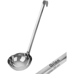 Orion Chochla stalowa łyżka do nalewania zupy sosu 50 ml